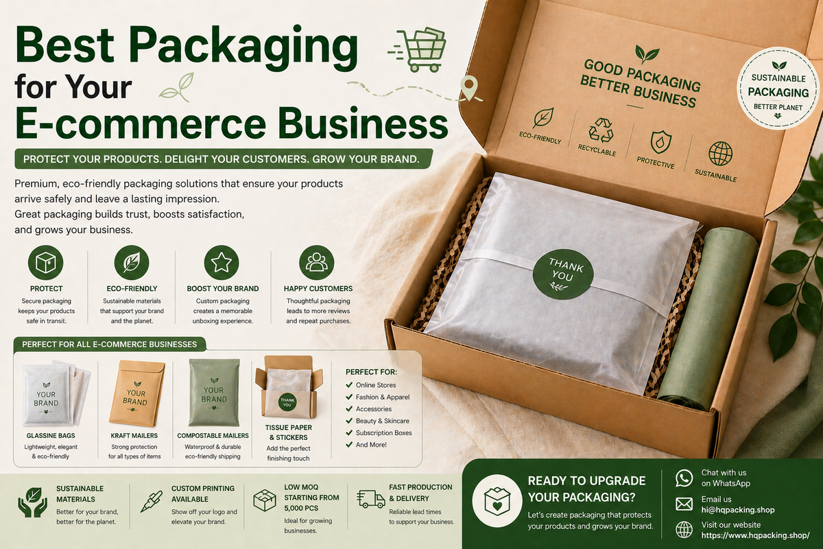 Best Packaging for E-commerce: Why Eco-Friendly Packaging Is More Popular in 2026