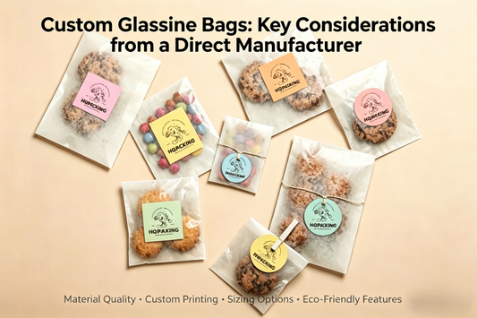 Custom Glassine Bags: Key Considerations from a Direct Manufacturer