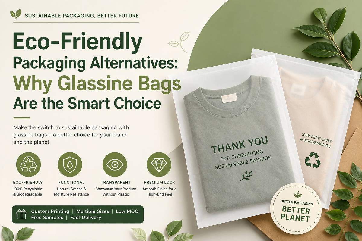 🌿 Eco-Friendly Packaging Alternatives: Why Glassine Bags Are the Smart Choice