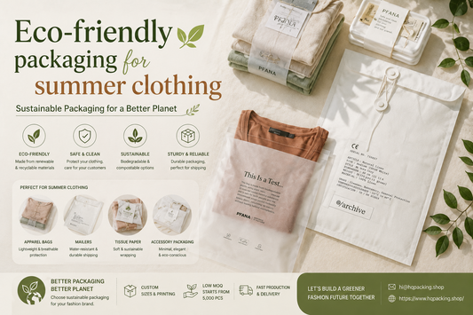 Minimalist Packaging Design: Why Glassine Bags Are Perfect for Summer Fashion Apparel