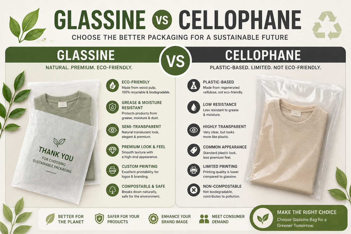 Glassine vs Cellophane Packaging: Which Is Better for Your Business in 2026?