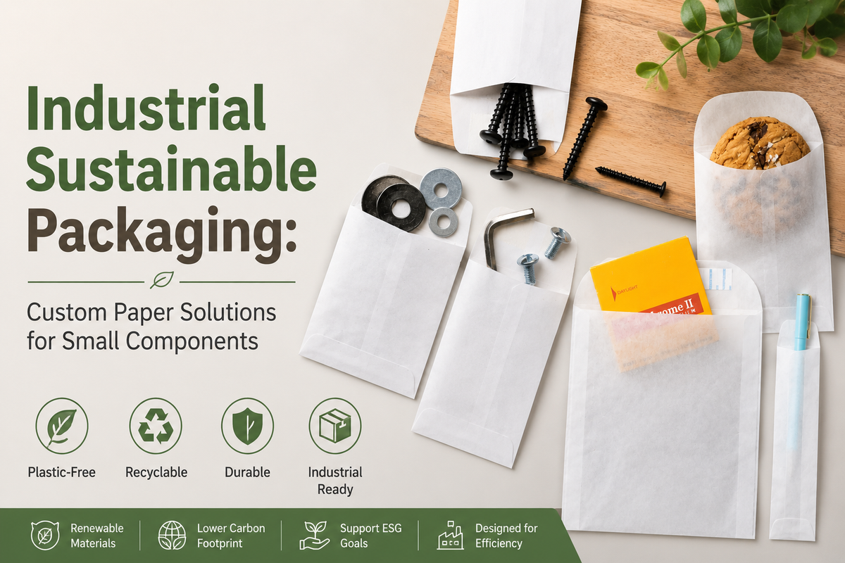 Industrial Sustainable Packaging: Custom Paper Solutions for Small Components