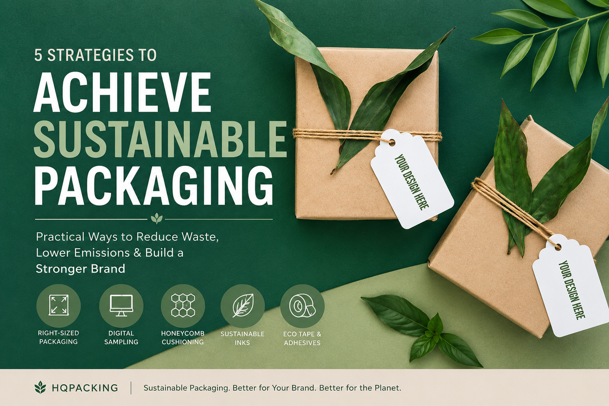 5 Strategies to Achieve Sustainable Packaging Success