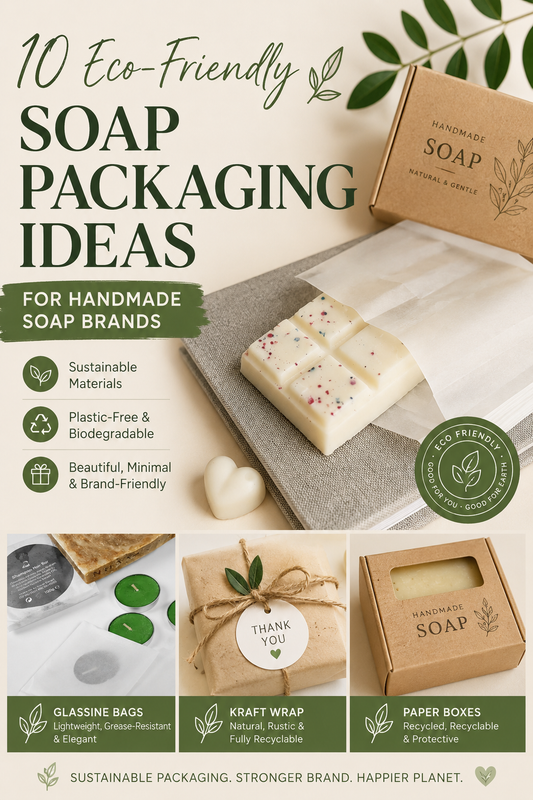 10 Eco-Friendly Soap Packaging Ideas for Handmade Soap Brands