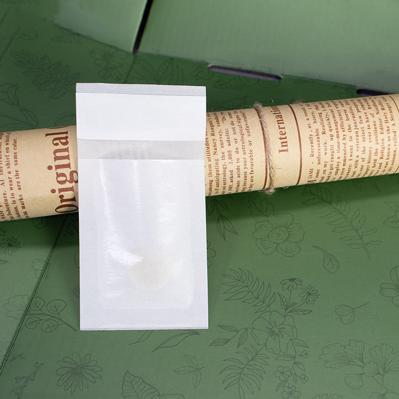 (B) MINI Glassine Bags For Sustainable Product Packaging with Flap 200 Pcs Wax Paper Sandwich Bags