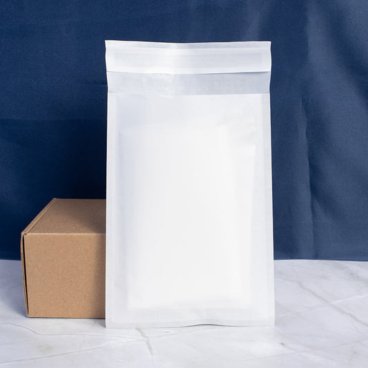 (B) Medium Glassine Bags For Sustainable Product Packaging with Flap 200Pcs Semi Transparent Paper Bags
