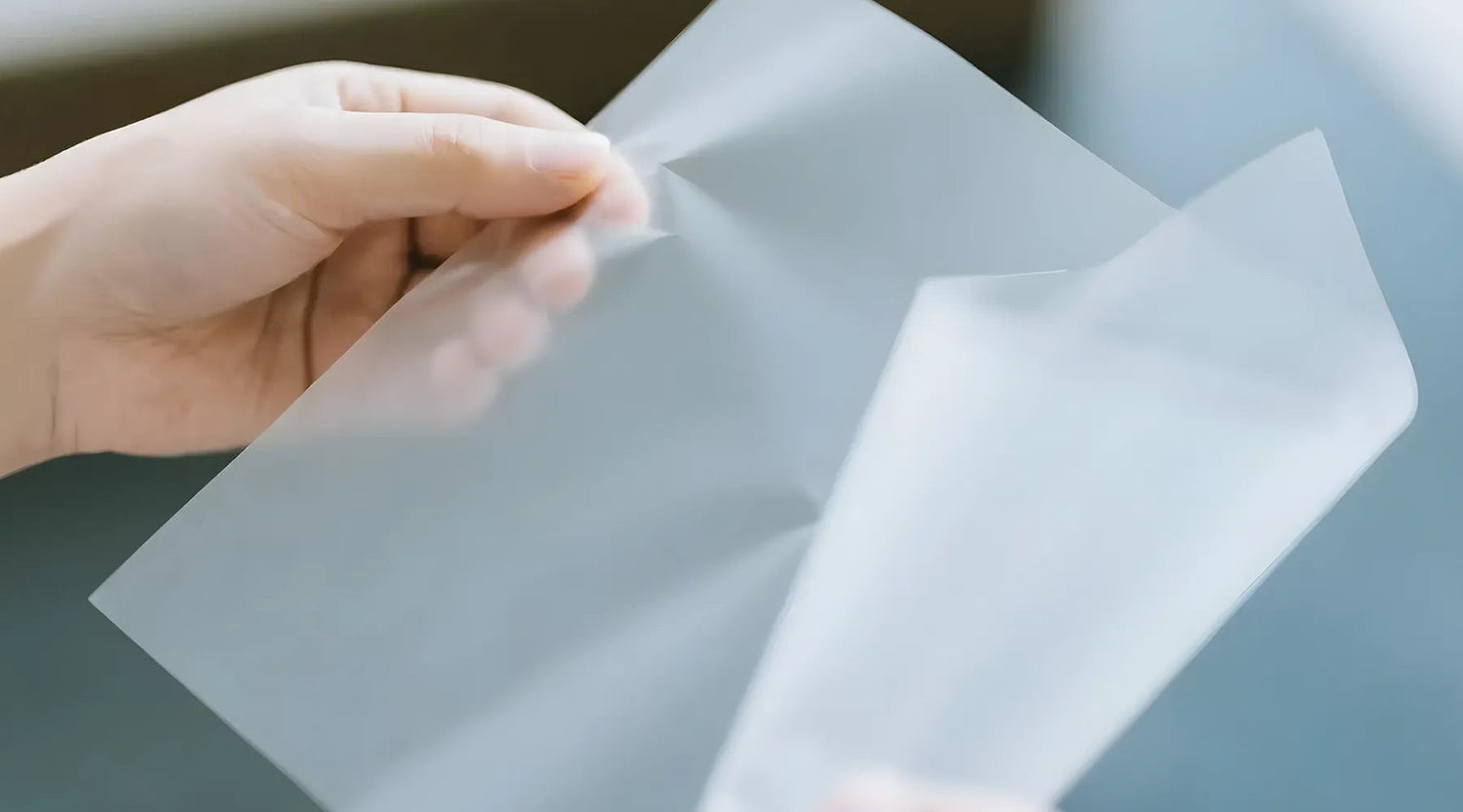 Translucent glassine bags paper