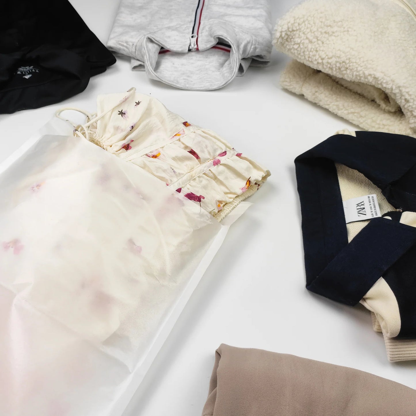 (A)Large Glassine Bags For Sustainable Product Packaging with Flap 200Pcs Paper Bags